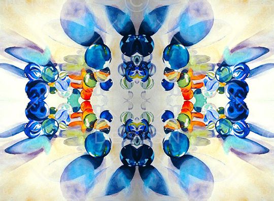 手绘印花华亿平台图片