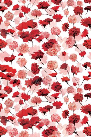 淡雅印花华亿平台图片