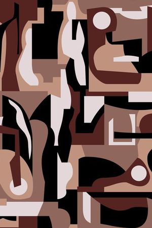 几何印花华亿平台图片