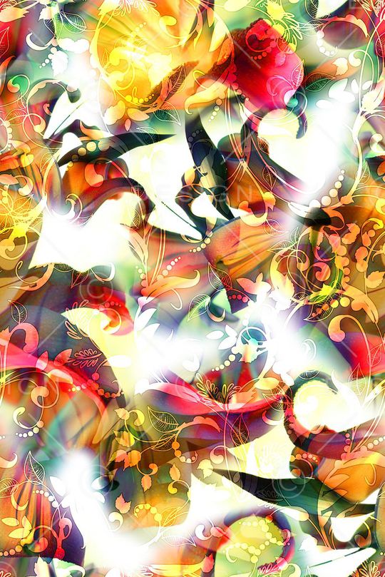 花朵印花华亿平台图片