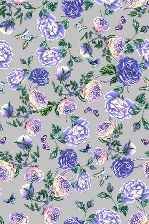 花朵印花华亿平台图片