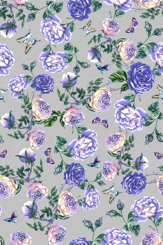 花朵印花华亿平台图片