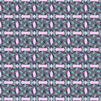 589680-时尚几何魔方条纹色块