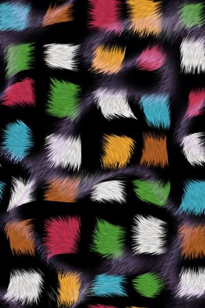 抽象印花华亿平台图片