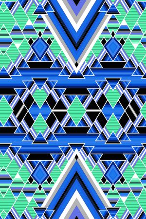 几何印花华亿平台图片