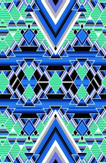 几何印花华亿平台图片