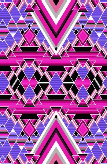 589703-抽象几何色块拼接回位