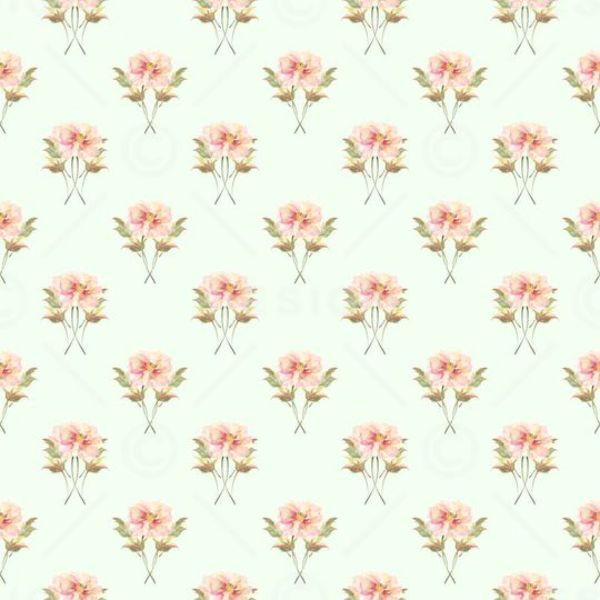 田园风印花华亿平台图片