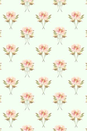 田园风印花华亿平台图片