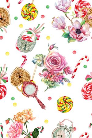 糖果印花华亿平台图片