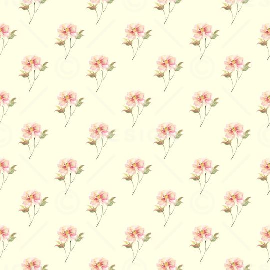 田园风印花华亿平台图片