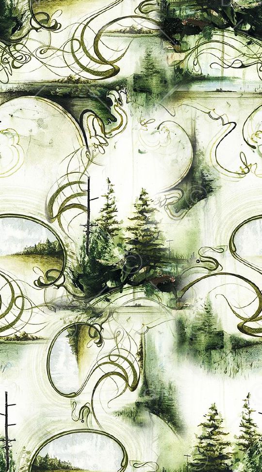 中国风印花华亿平台图片