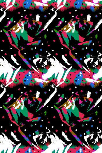 589775-男装时尚圆点花卉