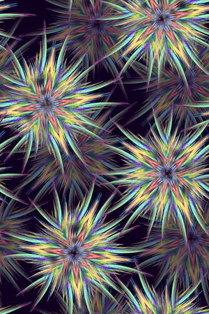 抽象印花华亿平台图片