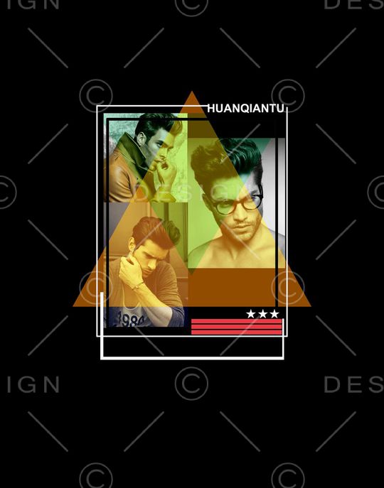 时尚潮牌印花华亿平台图片