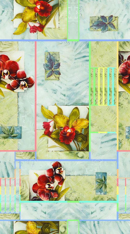 条纹印花华亿平台图片