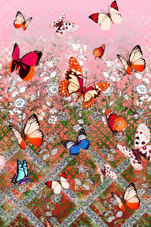 几何印花华亿平台图片