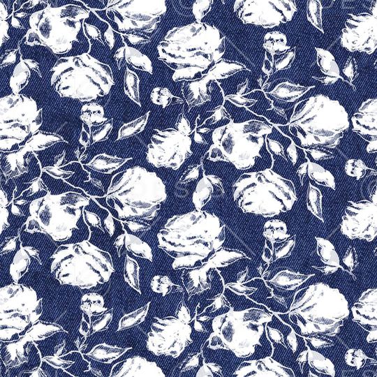 牛仔印花华亿平台图片