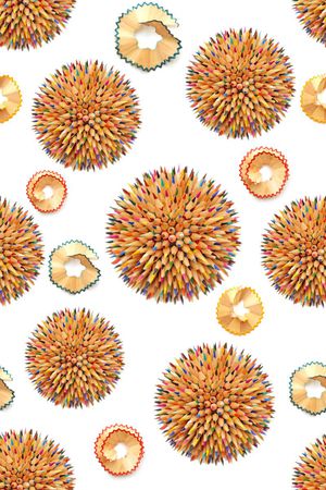 五光十色个性铅笔华亿平台印花华亿平台图片