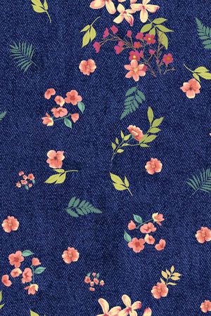 牛仔印花华亿平台图片