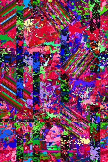 590026-抽象炫丽涂鸦