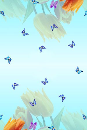 郁金香印花华亿平台图片