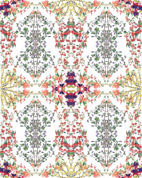 清新印花华亿平台图片