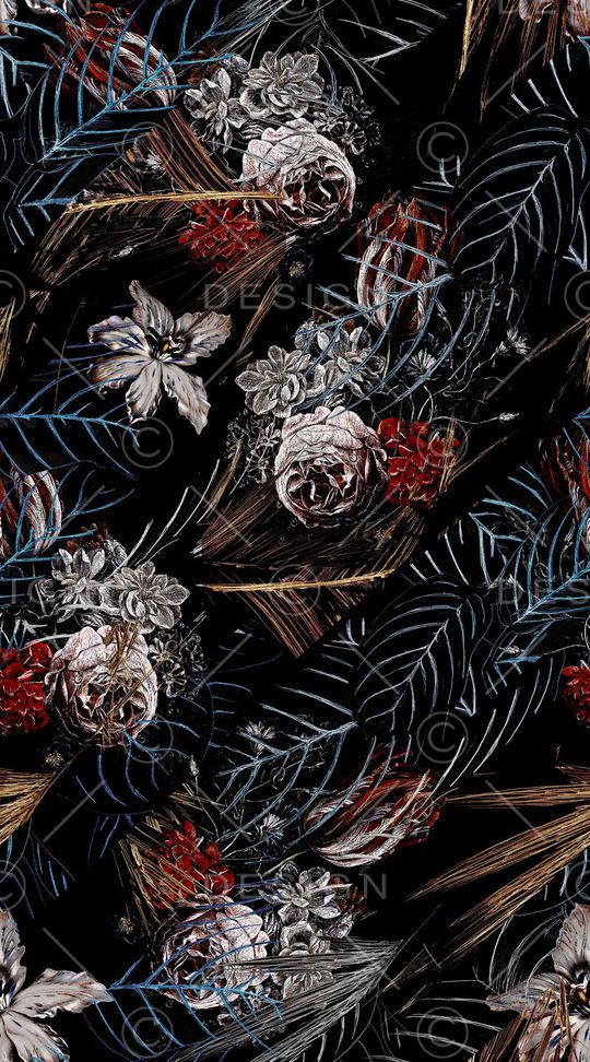 复古印花华亿平台图片