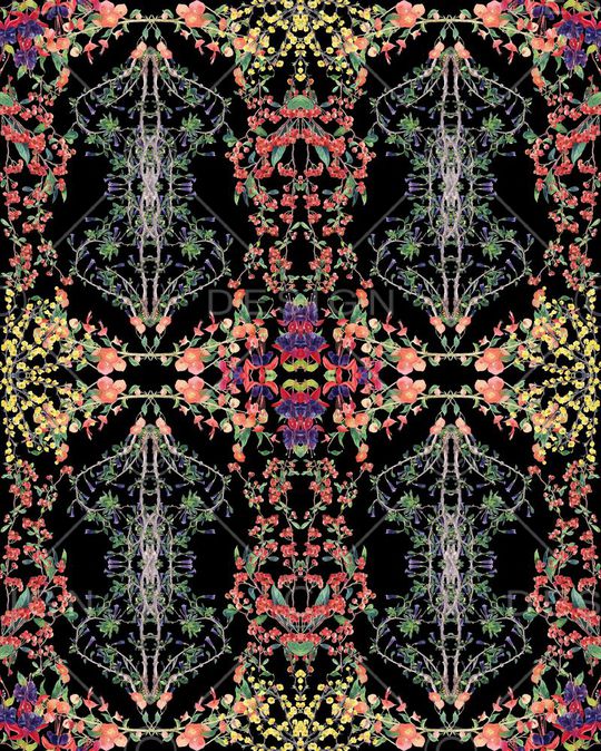 清新印花华亿平台图片