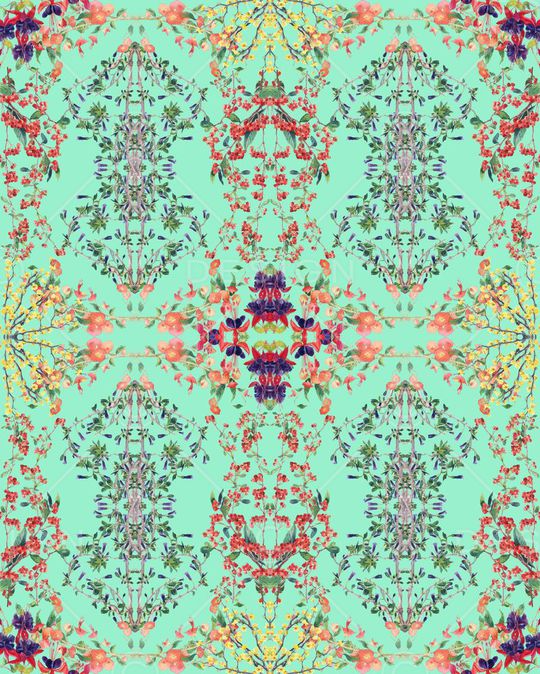 清新印花华亿平台图片