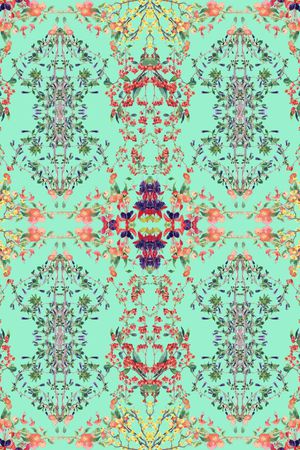 清新印花华亿平台图片