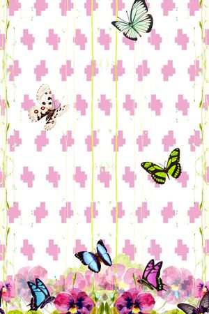 水彩印花华亿平台图片