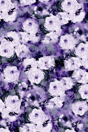 水墨印花华亿平台图片