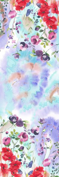 小清新印花华亿平台图片