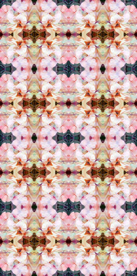 花卉。定位印花华亿平台图片