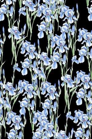 定位花卉印花华亿平台图片