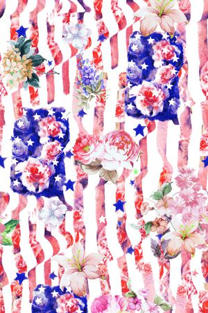 条纹印花华亿平台图片