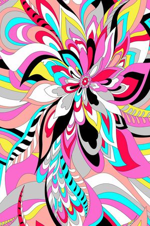 淑女印花华亿平台图片