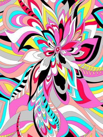 淑女印花华亿平台图片