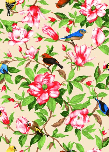 复古印花华亿平台图片