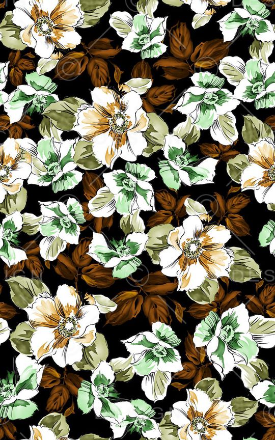 花朵印花华亿平台图片