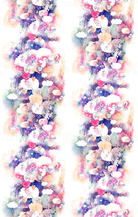 手绘印花华亿平台图片