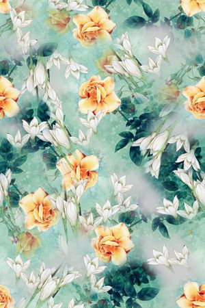 中国风印花华亿平台图片