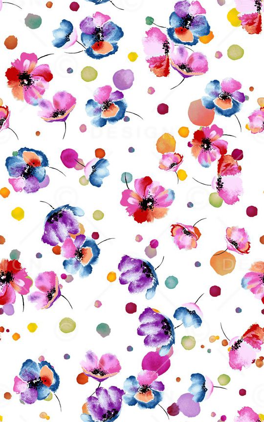 小碎花印花华亿平台图片