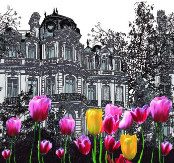 建筑印花华亿平台图片