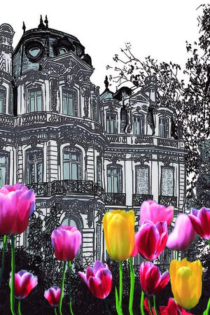 建筑印花华亿平台图片