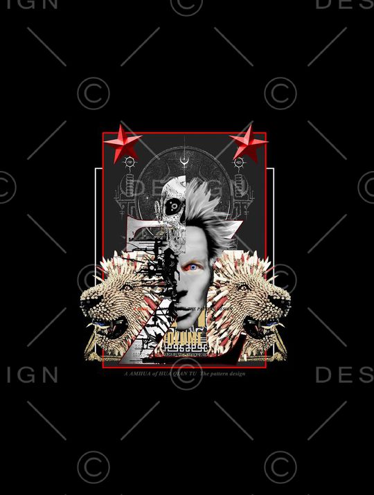 时尚潮牌印花华亿平台图片