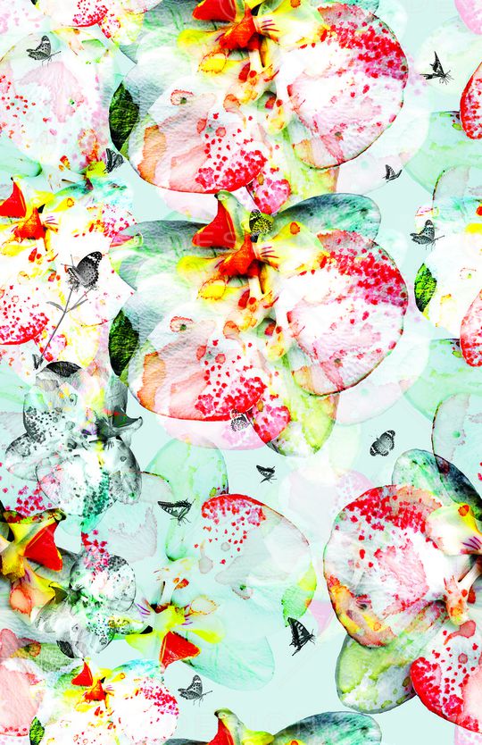 花瓣印花华亿平台图片