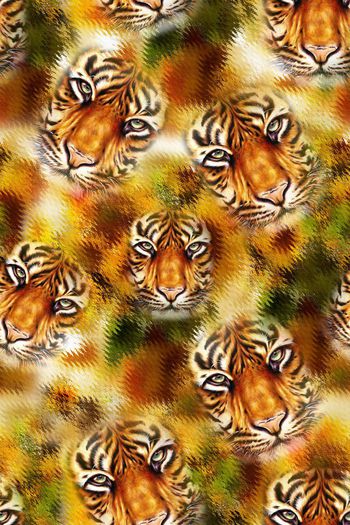 老虎印花华亿平台图片