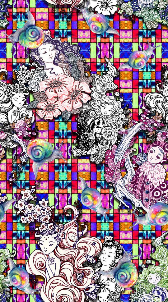 几何印花华亿平台图片